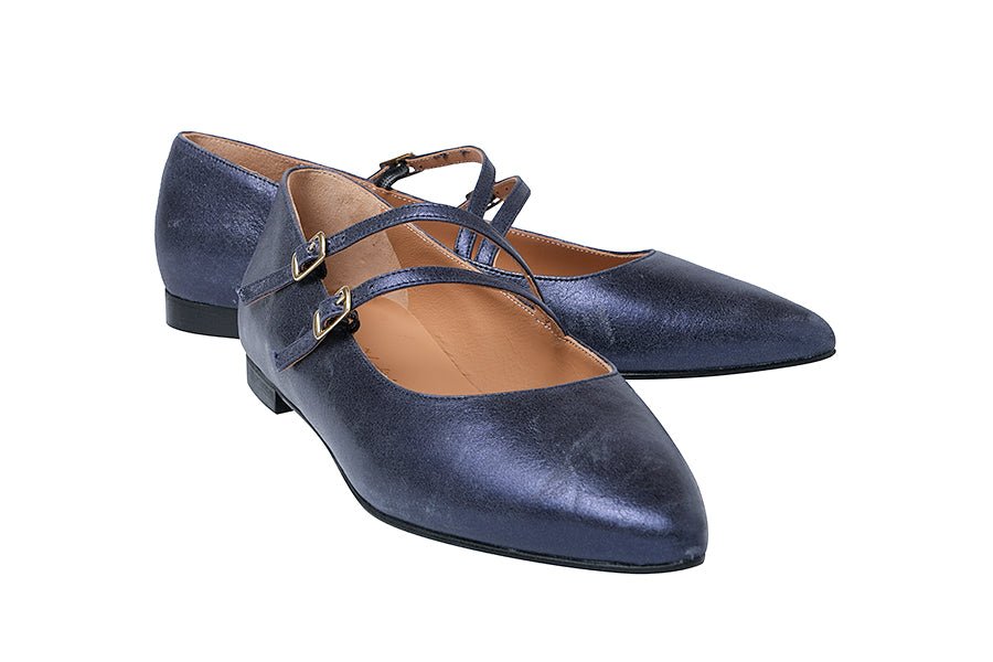 AM BLACKBERRY BALLERINAS - Crispins Shoes