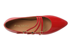 AM COLLINS BALLERINAS - Crispins Shoes