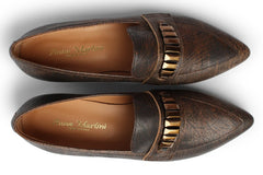 AM PRATO BROWN - Crispins Shoes