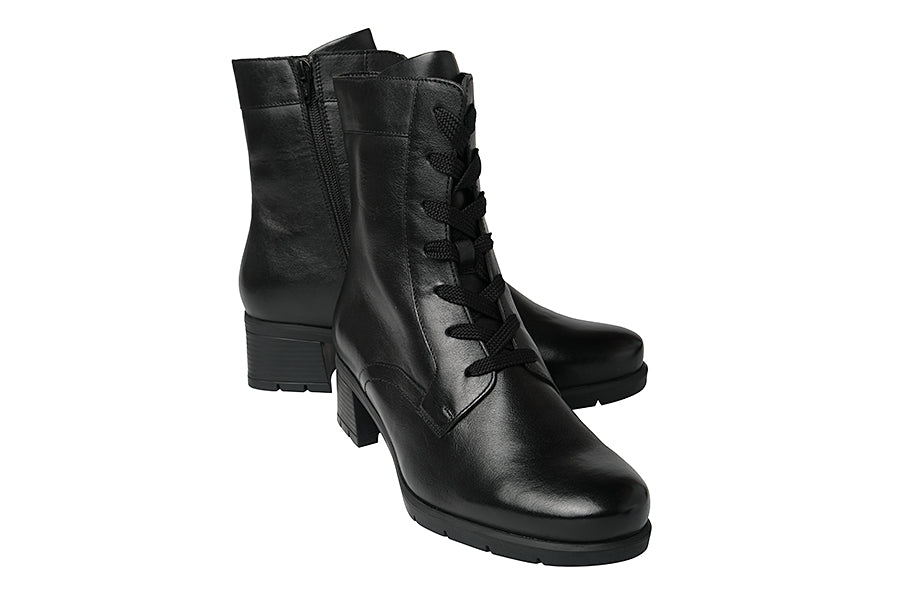 ARA CARUSO BLACK ANKLE BOOTS - Crispins Shoes