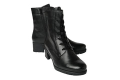 ARA CARUSO BLACK ANKLE BOOTS - Crispins Shoes