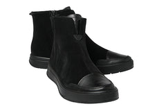 ARA HOPPER BLACK ANKLE BOOTS