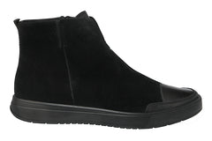 ARA HOPPER BLACK ANKLE BOOTS