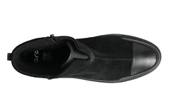ARA HOPPER BLACK ANKLE BOOTS