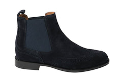 BB TYLER NAVY ANKLE BOOTS - Crispins Shoes