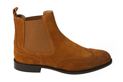 BB TYLER TAN ANKLE BOOTS - Crispins Shoes