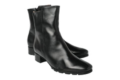 BR MOSS LEATHER ANKLE BOOTS