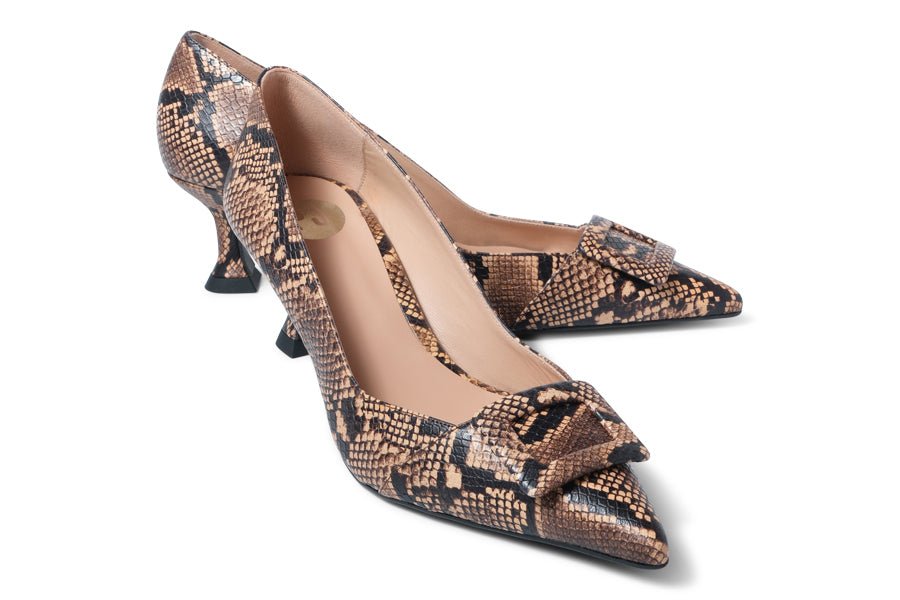 DAN COCOA SNAKE - Crispins Shoes