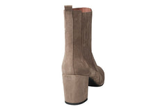 DAN JOYCE TAUPE ANKLE BOOTS - Crispins Shoes