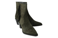 DAN TENNESSE GREEN ANKLE BOOTS - Crispins Shoes