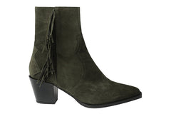 DAN TENNESSE GREEN ANKLE BOOTS - Crispins Shoes