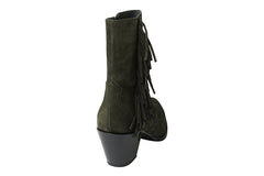 DAN TENNESSE GREEN ANKLE BOOTS - Crispins Shoes
