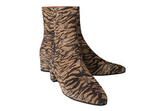 DAN WILDE ZEBRA ANKLE BOOTS - Crispins Shoes