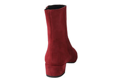 DAN WILDE RED ANKLE BOOTS - Crispins Shoes
