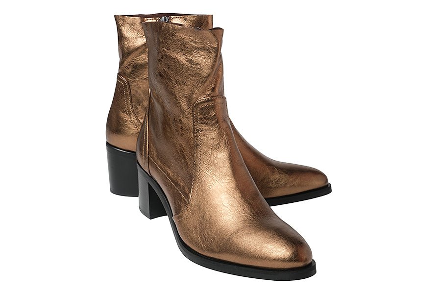 DON SOFTSPOT BRONZE ANKLE BOOT - Crispins Shoes