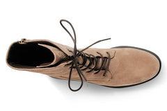 HAR SONTAG BEIGE ANKLE BOOTS - Crispins Shoes
