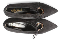 ELA FEATURE BLACK - Crispins Shoes