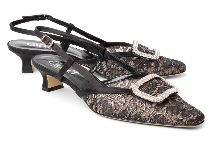 ELA LACEY BLACK - Crispins Shoes