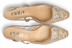 ELA LACEY GOLD - Crispins Shoes