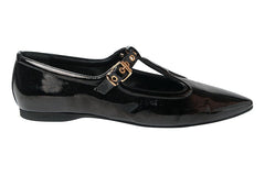 EVA ZORA BLACK BALLERINAS - Crispins Shoes
