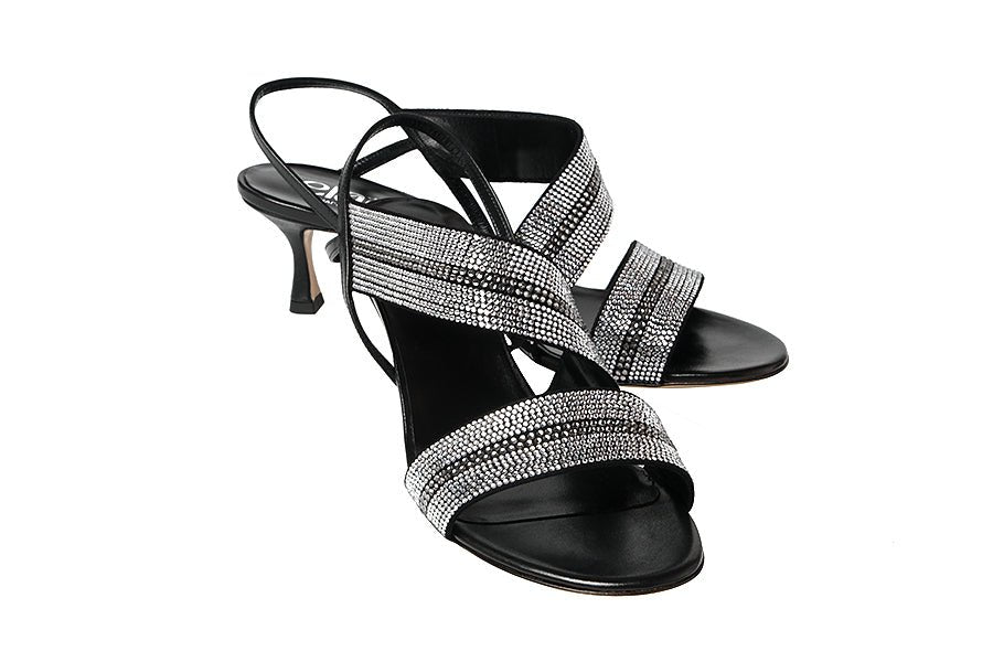 ELA DAZZLE BLACK - Crispins Shoes
