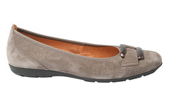 GAB DUFFY TAUPE BALLERINAS - Crispins Shoes