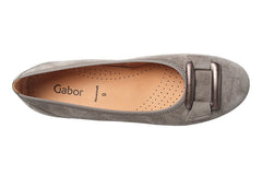 GAB DUFFY TAUPE BALLERINAS - Crispins Shoes