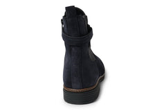 GAB WOLF NAVY ANKLE BOOTS - Crispins Shoes