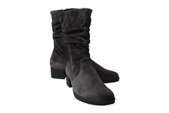HAR COFFEE GREY ANKLE BOOTS - Crispins Shoes