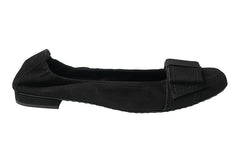 KEN FINN BLACK BALLERINAS - Crispins Shoes