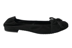 KEN NOELLE BLACK BALLERINAS - Crispins Shoes
