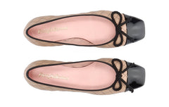 PB MATILDA BEIGE BALLERINAS - Crispins Shoes