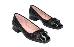 PB MATILDA BLACK BALLERINAS - Crispins Shoes