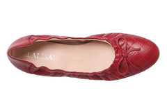 PIE PANDORA RED BALLERINAS - Crispins Shoes