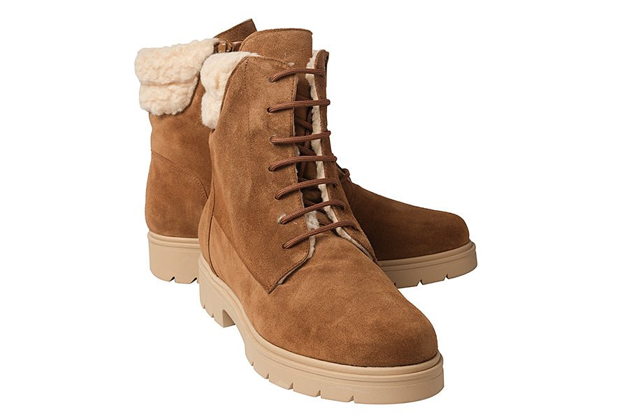 PIE PIPER BROWN ANKLE BOOTS - Crispins Shoes