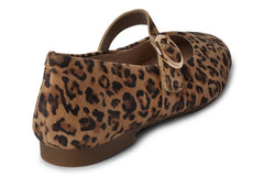 REMONTE GUAVA LEOPARD LEATHER MARY JANE FLATS - Crispins Shoes