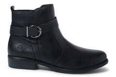 REM CHAGALL BLACK ANKLE BOOTS - Crispins Shoes