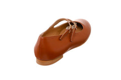AM SUNNY TAN BALLERINAS - Crispins Shoes