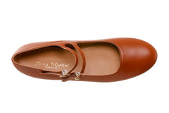 AM SUNNY TAN BALLERINAS - Crispins Shoes