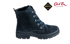 ARA MARLEY NAVY ANKLE BOOTS