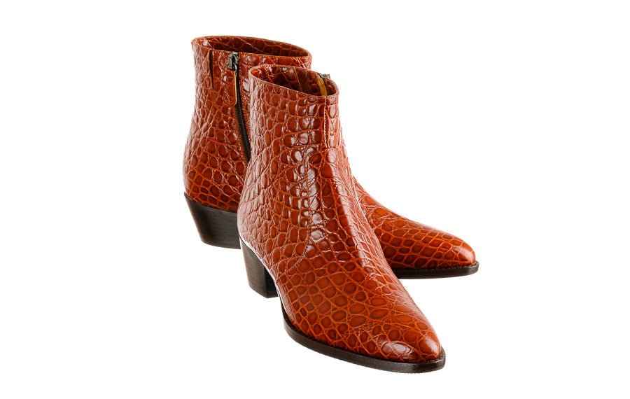 BB LIZARD ANKLE BOOTS - Crispins Shoes