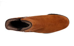 BR MARL TOBACCO ANKLE BOOTS - Crispins Shoes