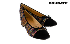 BR MOHAIR BALLERINAS - Crispins Shoes