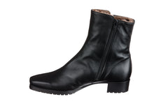 BR MOSS LEATHER ANKLE BOOTS