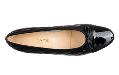 BR NADIYA BLACK BALLERINAS