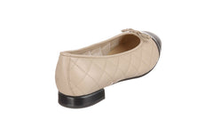BR NADIYA CREAM BALLERINAS - Crispins Shoes