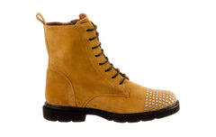 EVA AMARANTH ANKLE BOOTS