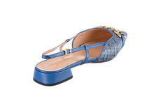 Eva Azure Blue - Crispins Shoes