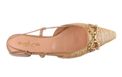 Eva Azure Nude - Crispins Shoes