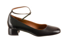 EVA RUBY BLACK BALLERINAS - Crispins Shoes